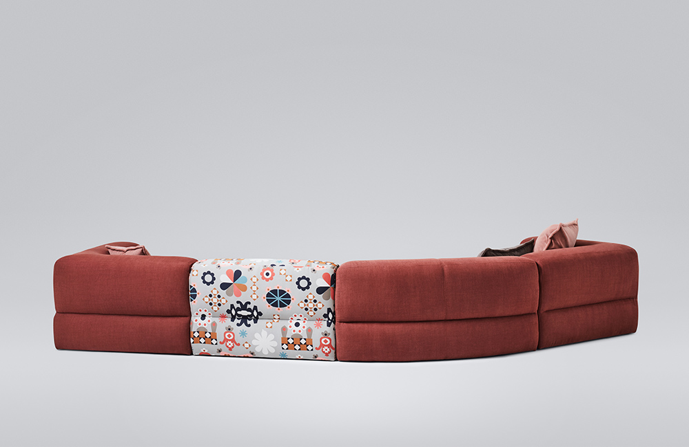 Puffalo modular sofa